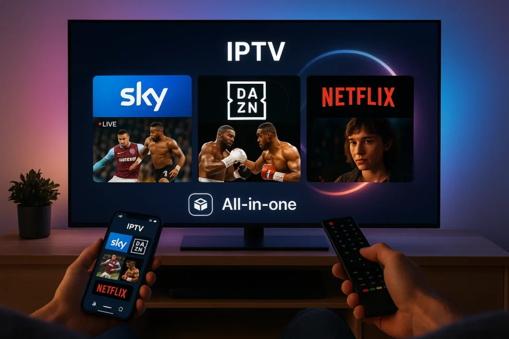 iptv sky dazn netflix