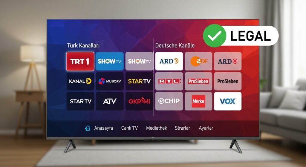 IPTV Türkisch legal