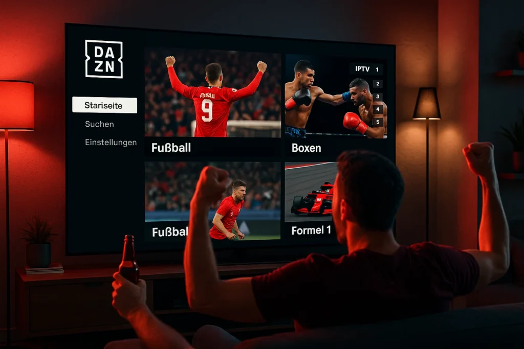 iptv anbieter dazn