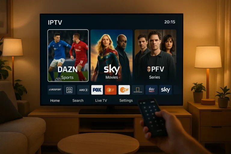iptv mit dazn und sky