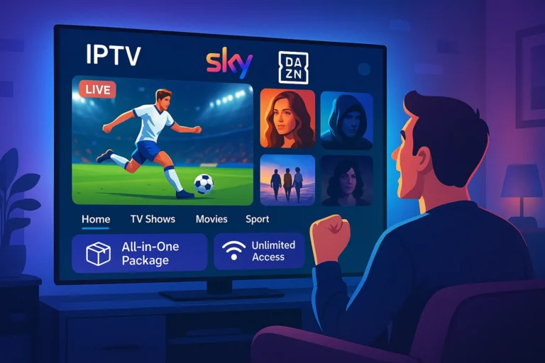 iptv mit sky und dazn