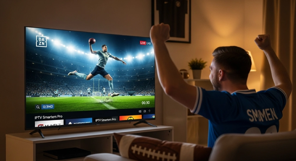 iptv smarters pro dazn