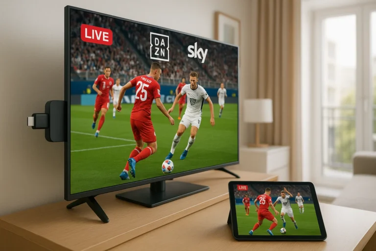 iptv stick sky dazn