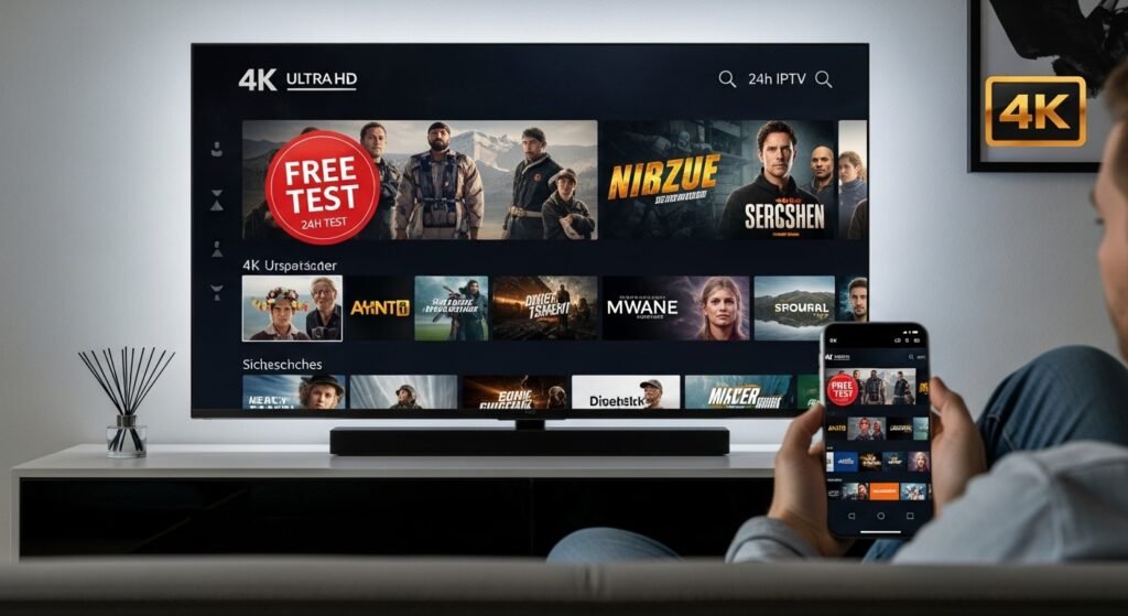iptv test kostenlos 4k deutsch