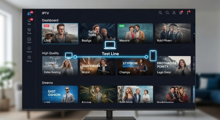 iptv test line