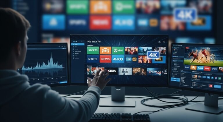 iptv test line
