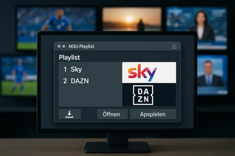 m3u sky dazn