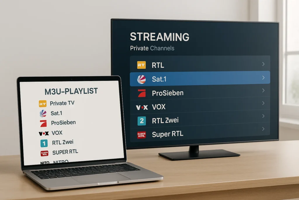m3u liste privatsender