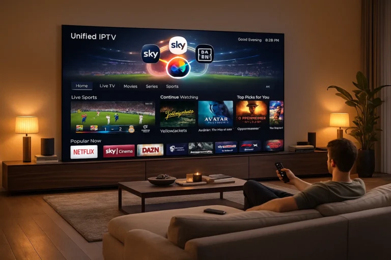 IPTV Sky Netflix DAZN – Streamen Sie alles in einem Abo