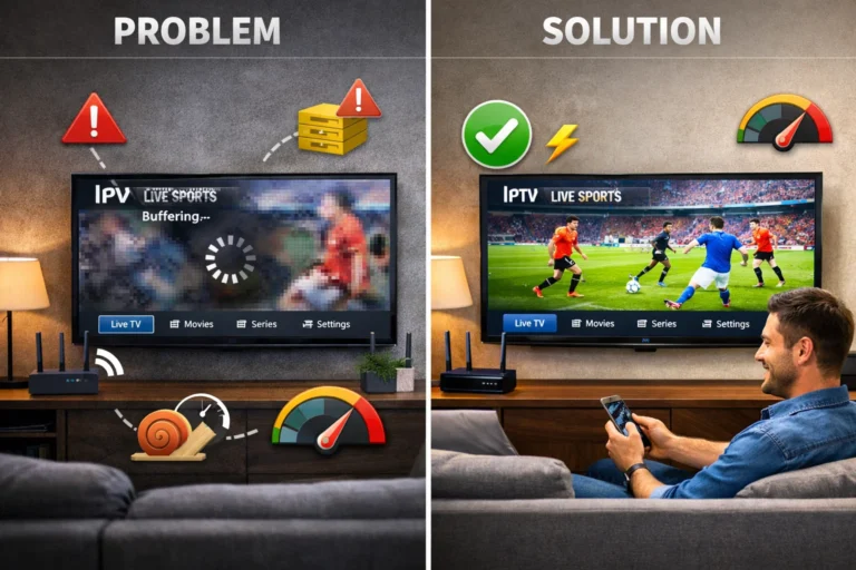 warum hängt iptv