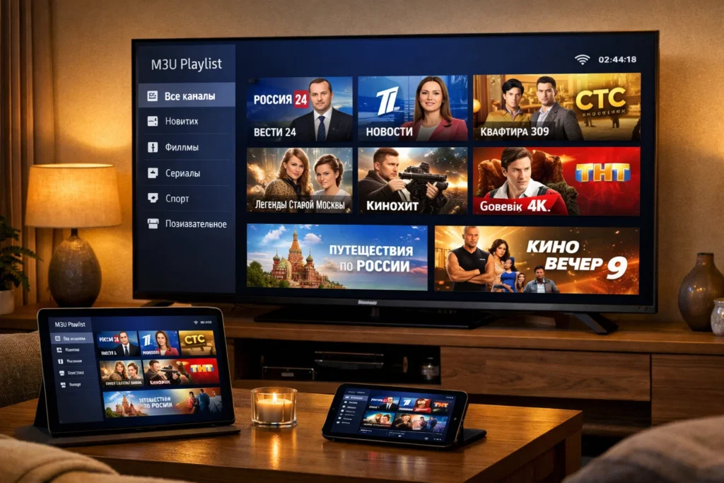 m3u russische sender